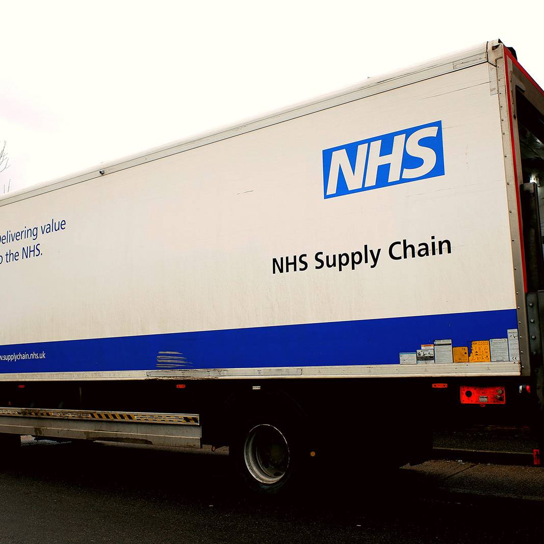 NHS Supply Chain Vehicle Image
