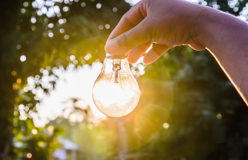 Energy lightbulb image